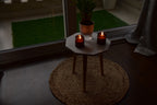 Pure Jute Round Mat – Handwoven Decorative Placemat & Door Mat for Elegant Home Décor