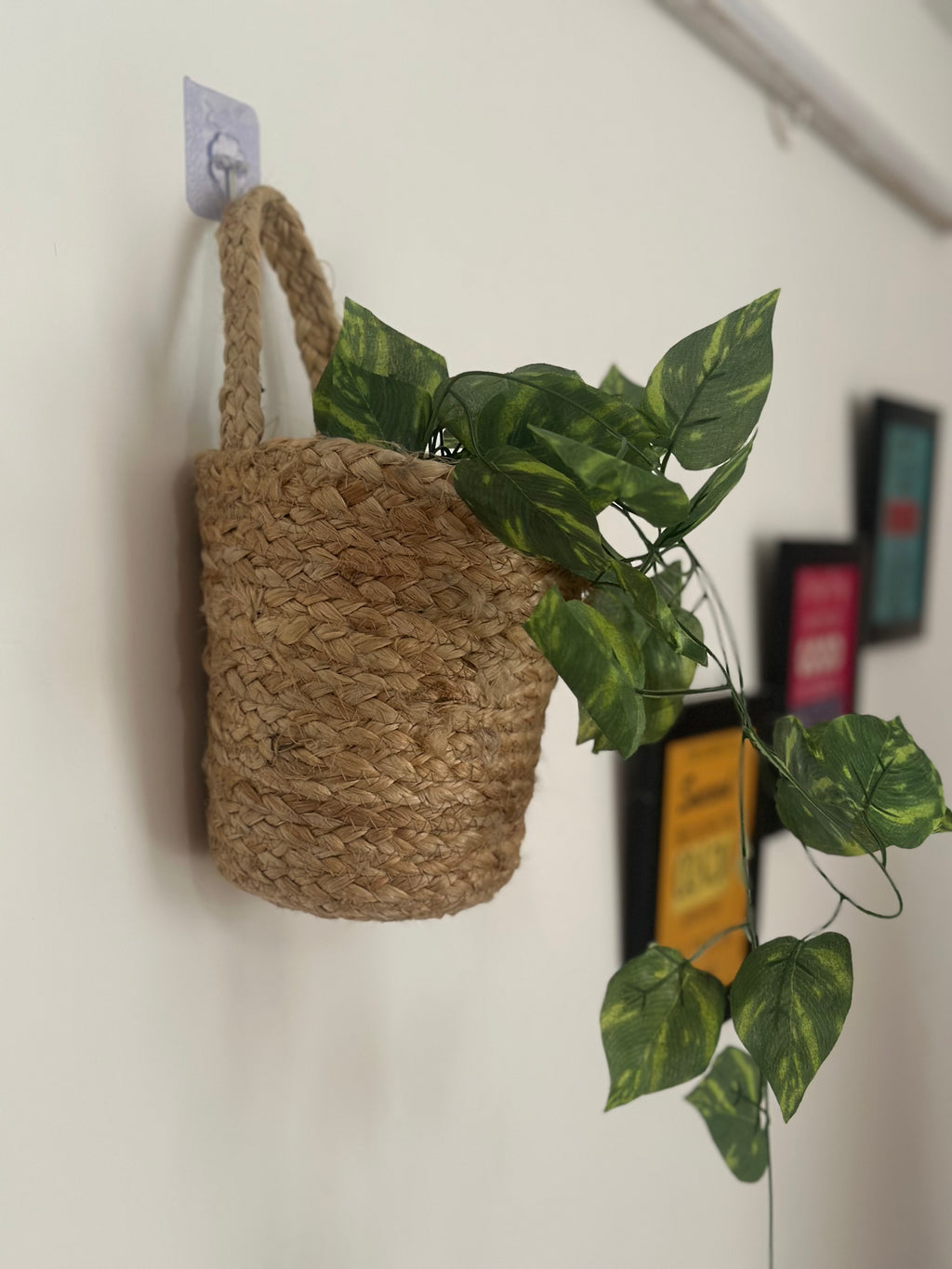 Handwoven Premium Jute Storage Basket – Elegant Home Décor & Organizer