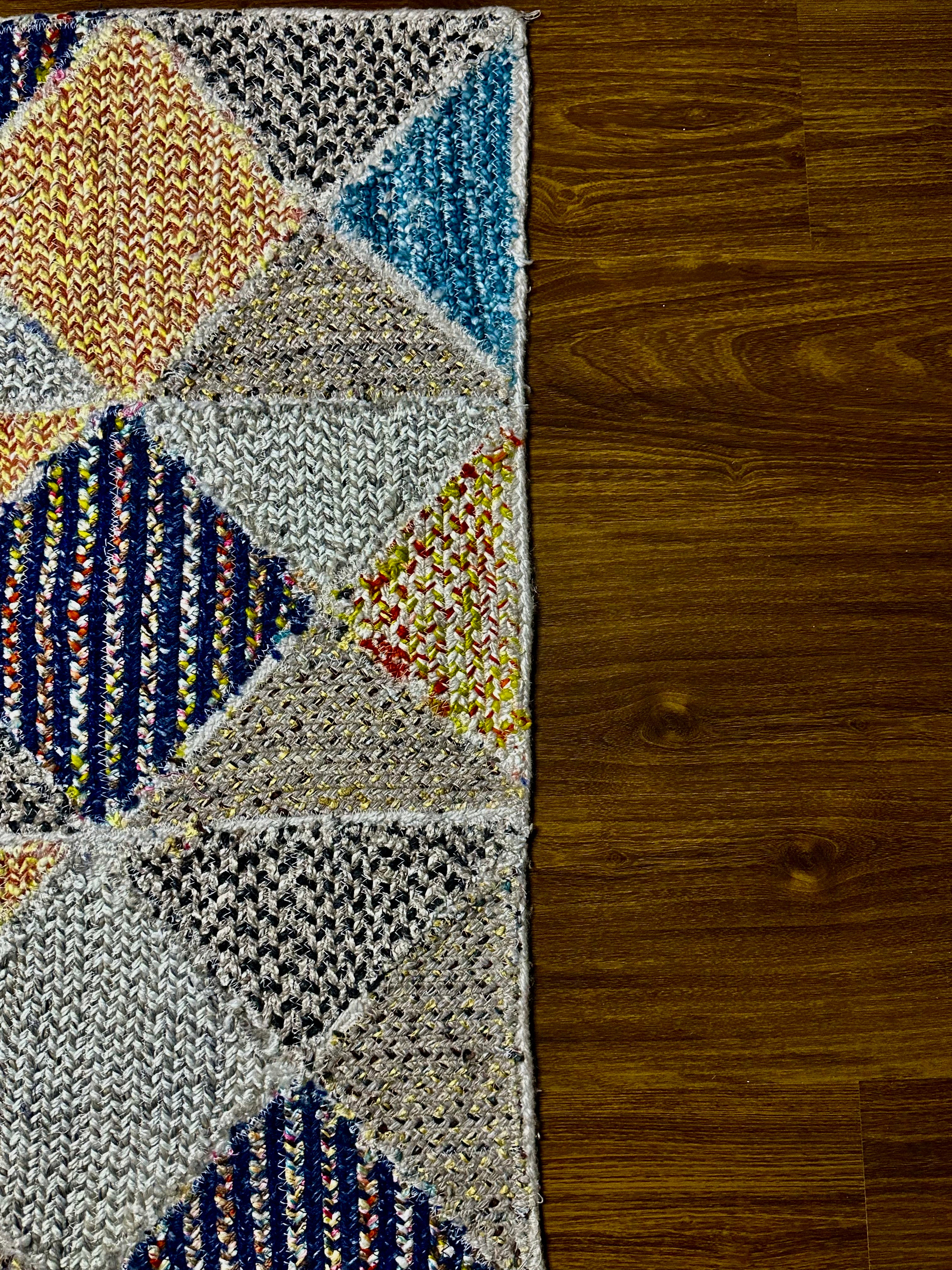 Antique Design Handwoven Jute Door Mat – Rustic & Elegant Entrance Décor