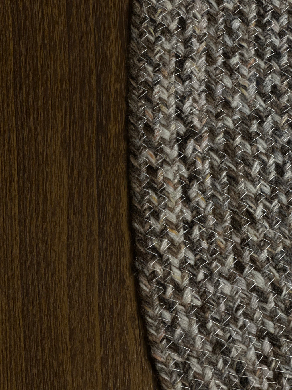 Premium Brown Jute, Cotton & Polyester Blend Door Mat – Durable Handwoven Home Décor Mat