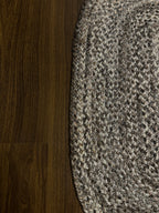 Premium Brown Jute, Cotton & Polyester Blend Door Mat – Durable Handwoven Home Décor Mat